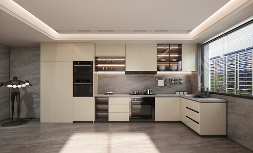 Modern Kitchen 3d model