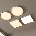 Modern Ceiling Lights With Round And Square Design For Stylish Home Interior 3d model