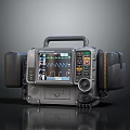 Portable Professional Equipment Featuring Display Screen Data Charts Control Panel And Handle