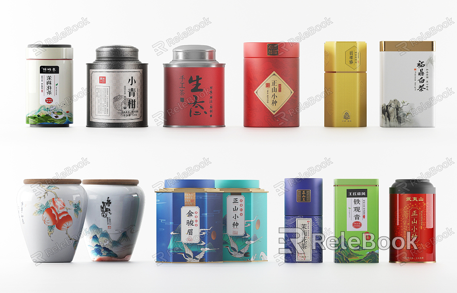 New Chinese Tea Tea Combination model