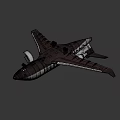 Private Jet With White Exterior Dark Tail Wing Open Door And Boarding Stairs On Ground