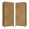 shkaf solid wood wardrobe 18 3d model