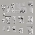Gypsum component of JEOO stigma 3d model
