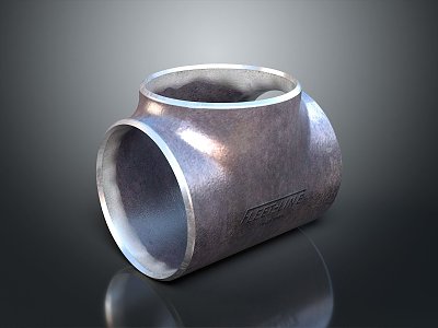 Pipe water pipe valve iron pipe fitting flange tee joint pipe water pipe valve model