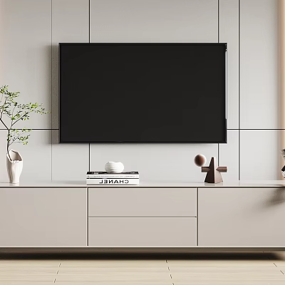 TV Wall 3d models