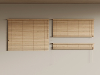 New Chinese-style roller blinds 3d model