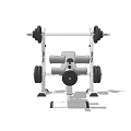Home Gym Weight Training Equipment With Barbell Dumbbell Rack And Weight Plates