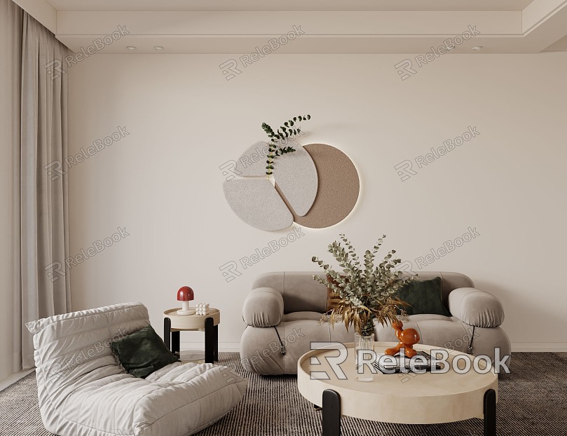 Modern Wall Decoration Plant Wall Decoration model