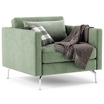 BoConcept Osaka single sofa 3d model