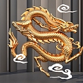 Chinese Dragon Zodiac Dragon Year Element 3d model