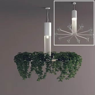 Alien chandelier 3d model