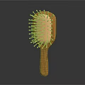 Wooden Hair Comb With Classic Design And Wooden Handle For Daily Use