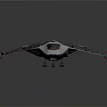 Modern Spaceship Spacecraft 3d model