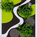 Traditional Karesansui Japanese Garden Design With Sand Gravel Stone Arrangements And Mossy Paths