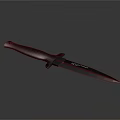 Black Military Tactical Knife With Textured Non Slip Handle And Sharp Blade