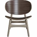 Modern Leisure Chair Designs With Wooden Frames And Grid Pattern Details In Brown Red Tones