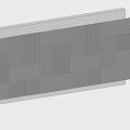 Modern Wooden Wall Design With Textured Striped Panels And Geometric Patterns