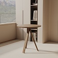 Modern Bedside Cabinet 3d model