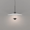 Modern Multi Layer Circular Chandelier Design With Gold Frame And White Light