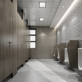 Modern Toilet Toilet Toilet 3d model