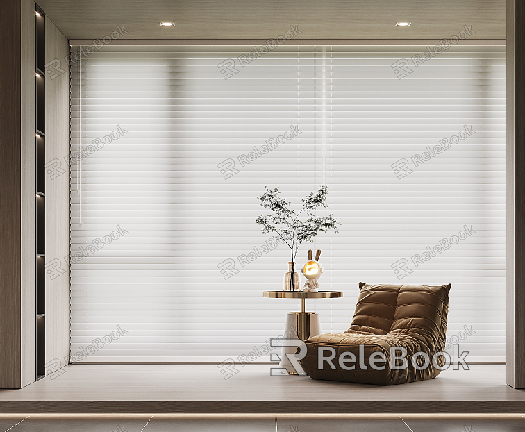 modern venetian blinds curtain model