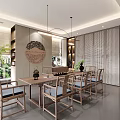 Modern Lounge Area Interior With Wooden Ceiling Green Floor And Comfortable Seats