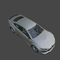 Modern Silver Sports Car With Sleek Exterior Design Black Wheels And Aerodynamic Profile
