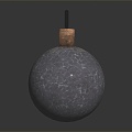 Modern Mine Bomb Modern Weapon 3d model