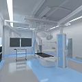 VR panorama and effect diagram of operating room 3d model