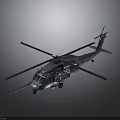 Detailed 3D Rendering of Aerospace Helicopter with Rotor Blades for Space Missions