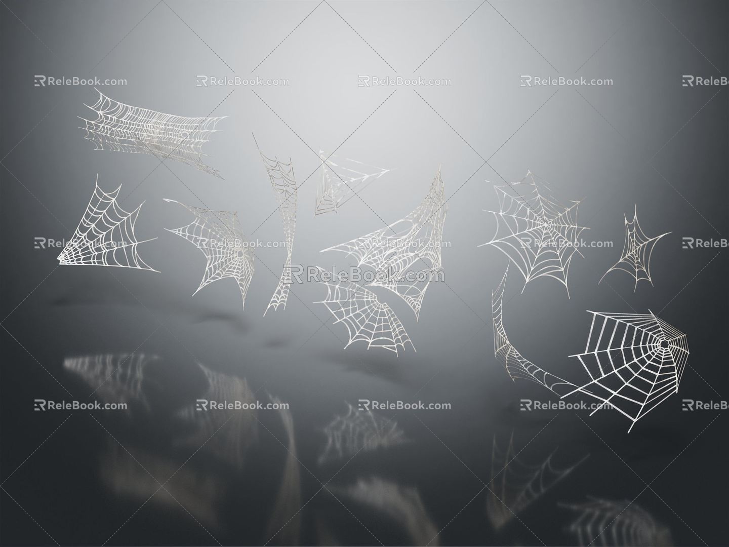 Modern Spider Web 3d model