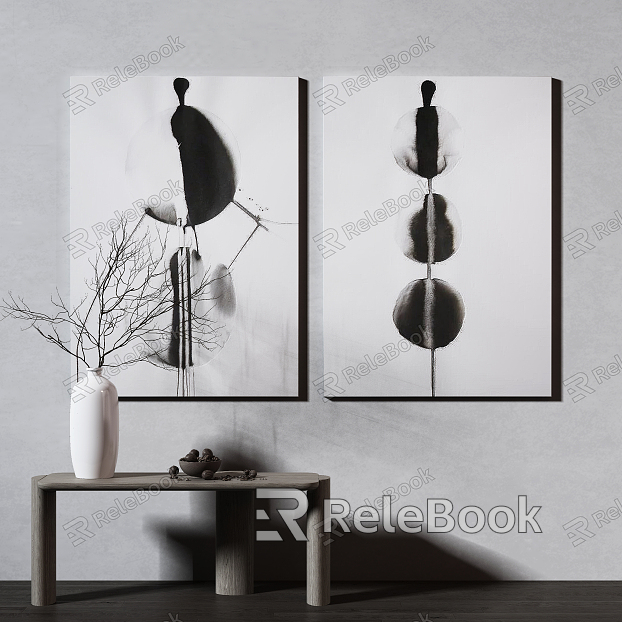 Modern Decorative Painting Hanging Painting model