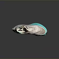 Modern Lightweight Running Shoes With Pastel Pink And Teal Mesh Upper And Cushioned Sole