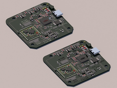 Circuit Board 3d model