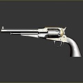 Modern Gun Tactical Revolver Revolver Revolver Pistol 3d model