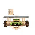 Paint drawing robot intelligent robot 3d model