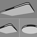 modern ceiling lamp 3d model