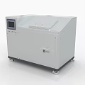 Modern Commercial Equipment With Digital Display Control Panel And Storage Drawer 3d model