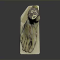 Anatomical Foot Organ Model Showing Muscles Vessels And Hair Structure