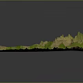 Detailed 3D Terrain Model Featuring Mountain Ranges And Lush Green Areas
