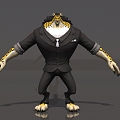 One Piece Rob Ludge Leopard Form CP9 World Government 3d model