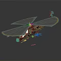 Advanced Spacecraft With Solar Panels And Mechanical Arms For Space Exploration