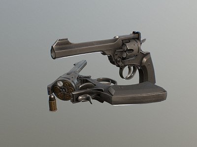 Webley IV Pistol model