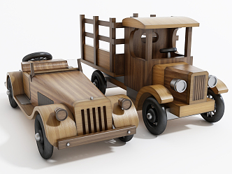 Modern toy car 3d model