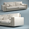 Bonaldo double sofa 3d model