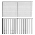 Modern Horizontal Window Blinds With Adjustable Slats For Light Control And Privacy 3d model