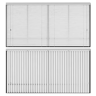 Modern Venetian Blinds Blind Combination 3d model