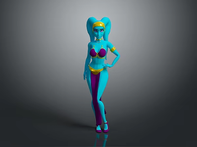 Modern Aliens Alien Creatures Alien Life Alien Humans 3d model