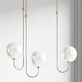 Modern Chandelier Simple Chandelier 3d model
