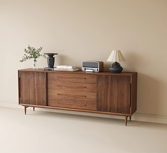 Modern Side Cabinet Sideboard Shoe Cabinet 3d model